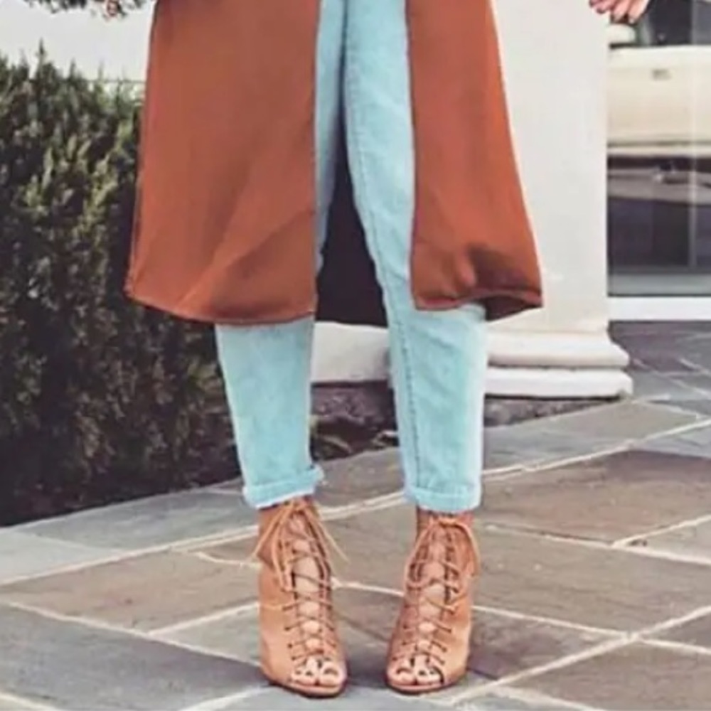 J Adams lace up heels